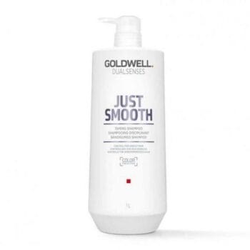 Goldwell Dualsenses Just Smooth 1 Litre Taming Shampoo and Conditioner Bundle Halo Hair & Skin - rosehipskincare.com.au