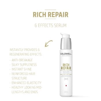Goldwell Dualsenses Rich Repair 6 Effects Serum 100ml Halo Hair & Skin - rosehipskincare.com.au